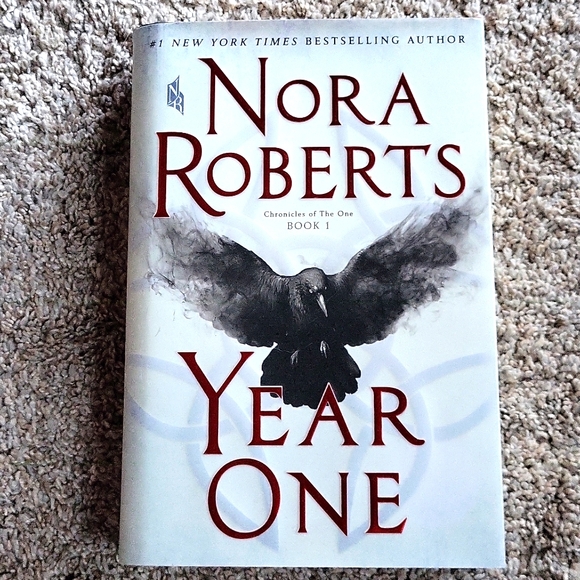 2 Hardcover Nora Roberts Chronicles of the One Series #1 & #2 - Picture 2 of 9